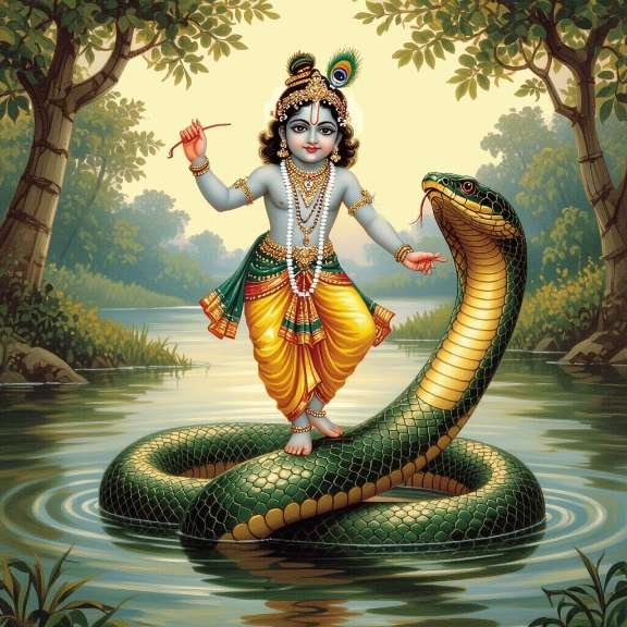 krishna-kaliya kaliya mardan
