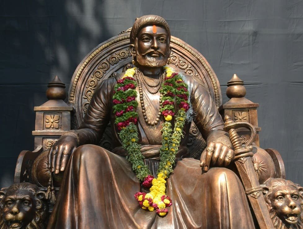 Estátua de Chhatrapati Shivaji Maharaj, famoso rei indiano