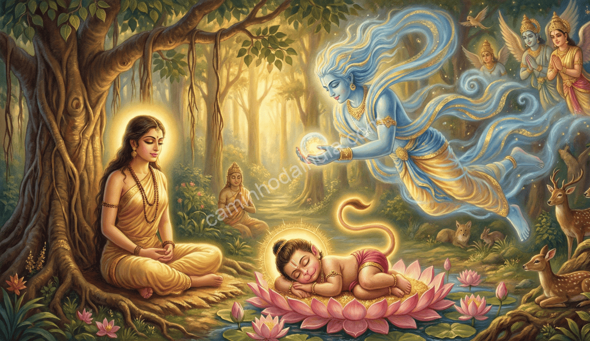 Hanuman deus macaco Sol