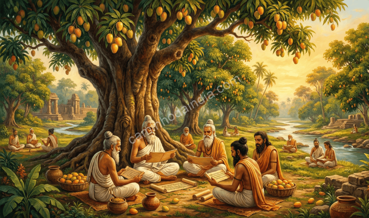 historia-da-manga-origem-india-antiga-amra-rasala Manga cultivada na Índia há milhares de anos usada na culinária e na Ayurveda