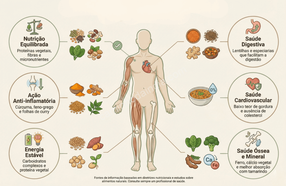 beneficios-sambar-saude-prato-tradicional-indiano O sambar oferece diversos benefícios à saúde