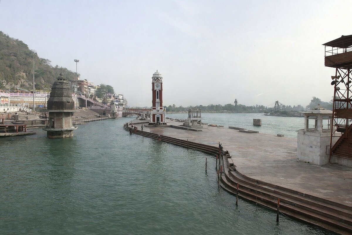 har-ki-pauri-haridwar-ganga Har Ki Pauri em Haridwar, o ghat mais sagrado às margens do rio Ganga