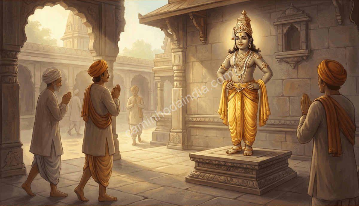 ilustracao-de-vithoba-reverenciado-em-maharashtra Pandharpur Yatra