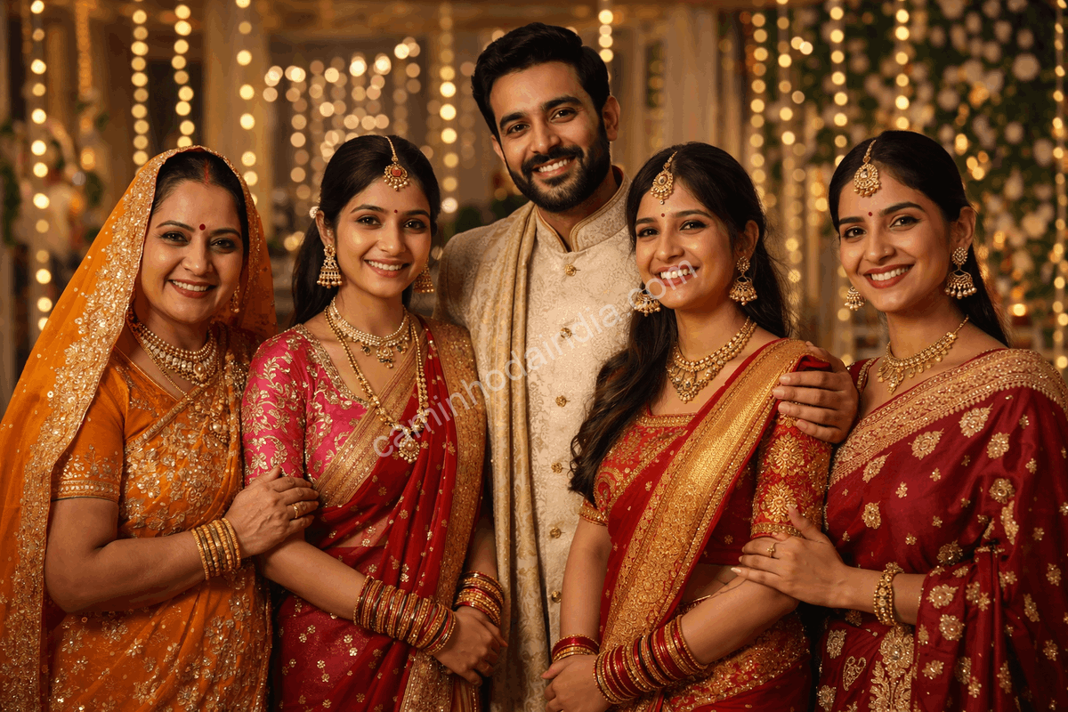 karva-chauth-solidariedade-feminina-lacos-familiares Karva Chauth fortalecendo laços entre mulheres da família e amigas