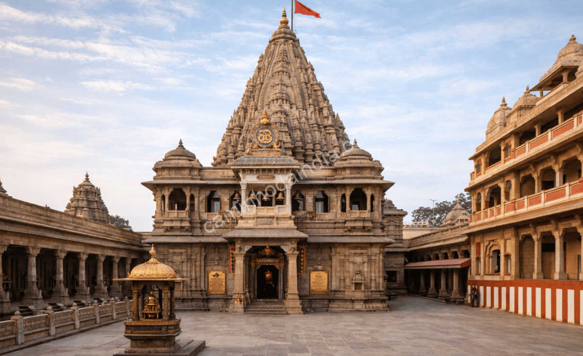 mahakaleshwar-jyotirlinga-ujjain-madhya-pradesh Templo de Mahakaleshwar em Ujjain, Madhya Pradesh, um dos doze Jyotirlingas de Shiva