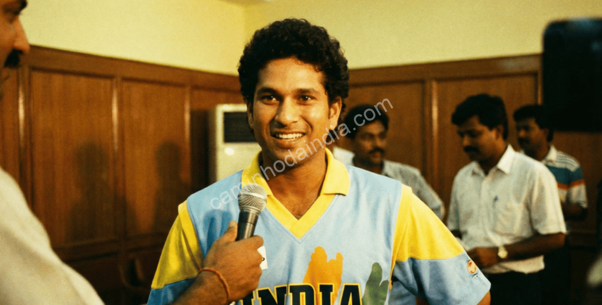 Sachin Tendulkar, considerado o deus do críquete indiano