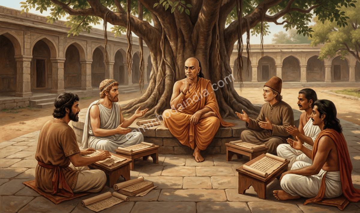 takshashila-centro-intelectual-mundo-antigo-educacao Takshashila, antigo centro cosmopolita de ensino com estudantes de várias regiões da Ásia