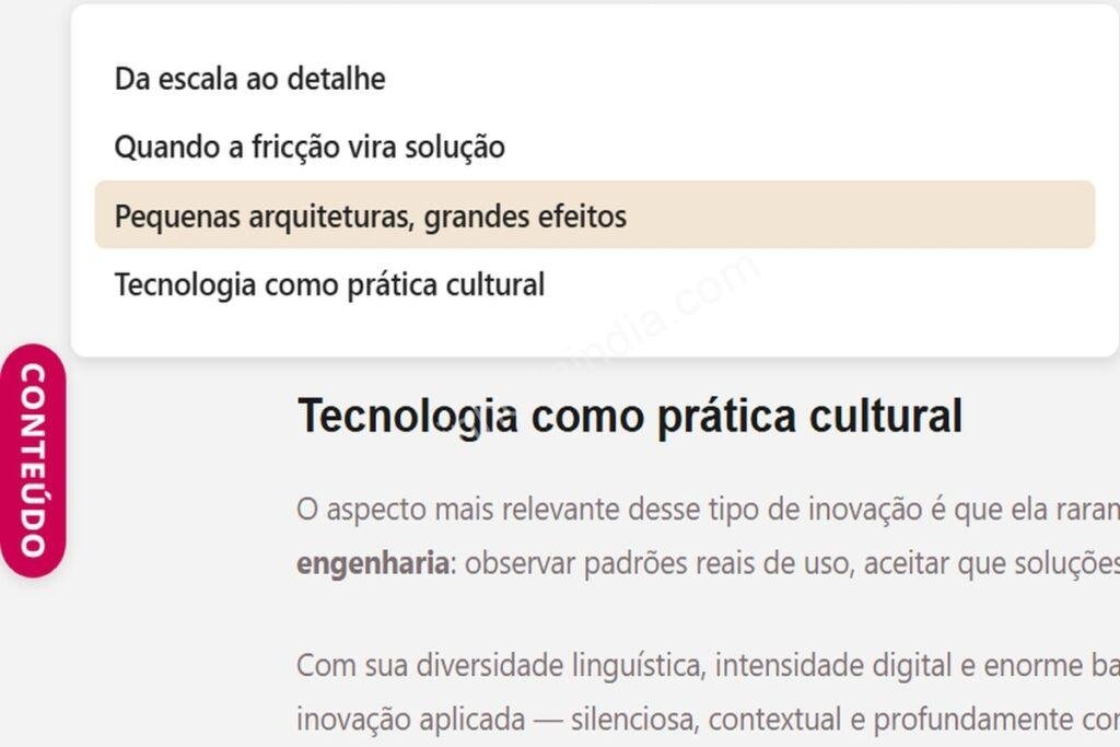 inovação tecnológica na Índia