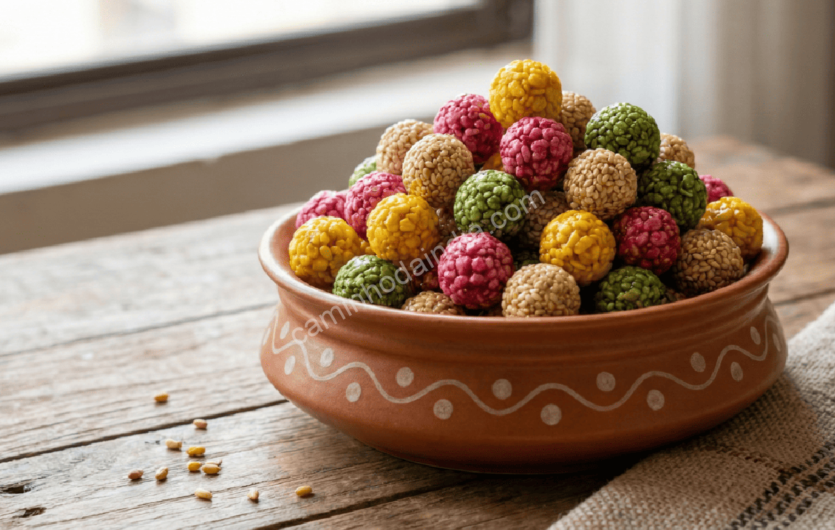 tilgul-colorido-servido Tilgul colorido é servido para celebrar Makar Sankranti