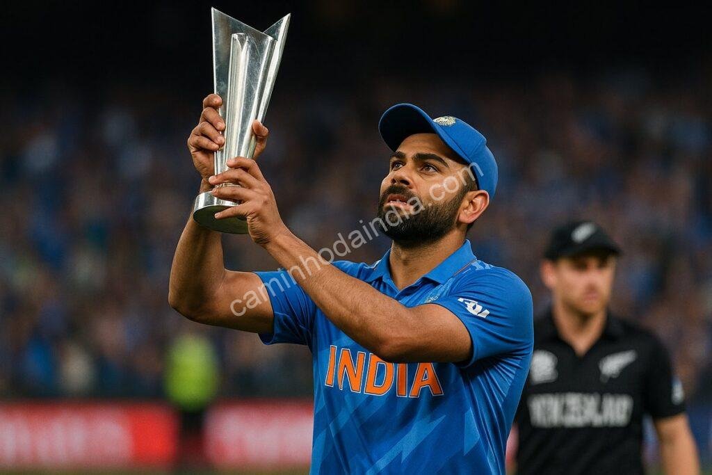 Índia é campeã da Copa do Mundo T20 2026 ao vencer a Nova Zelândia por 96 corridas