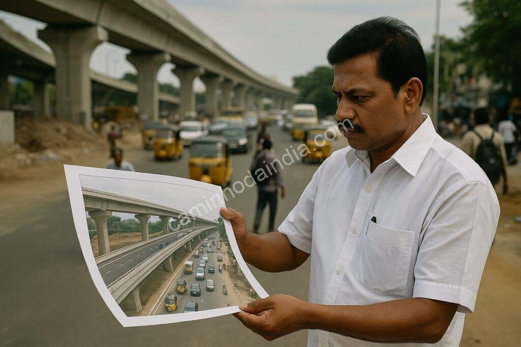 Proposta de viaduto duplo em Chennai recebe aprovação do governo estadual