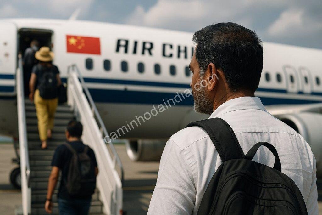 Aumento nas voos diretos entre Índia e China pode impulsionar turismo