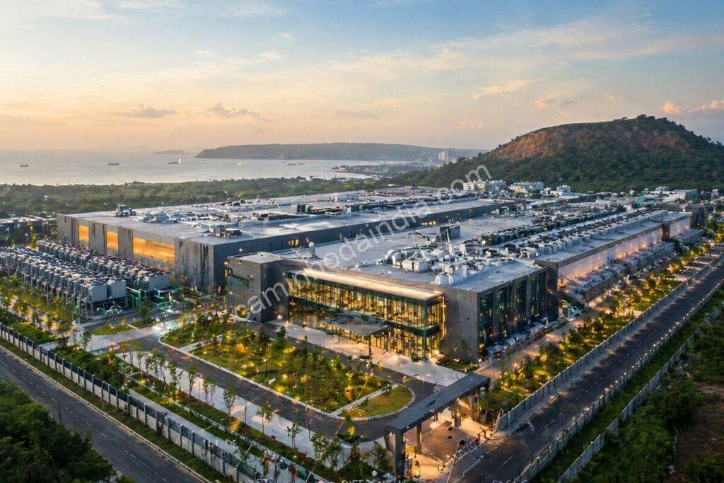 Google inicia construção de centro de dados em Visakhapatnam com investimento de US$ 15 bilhões