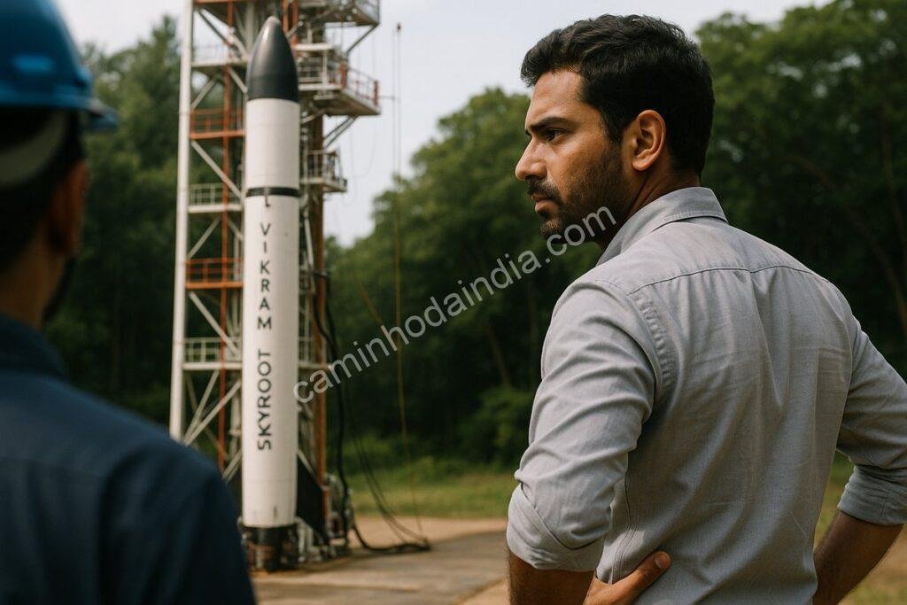 Skyroot Aerospace se prepara para lançar o primeiro foguete orbital privado da Índia