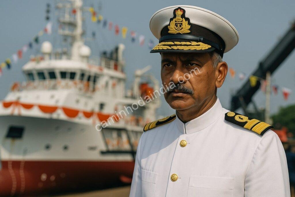 Titagarh Naval Systems lança nova embarcação de apoio ao mergulho para a Marinha da Índia