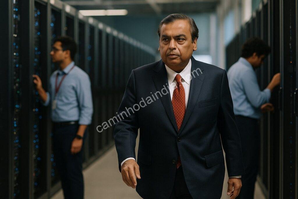 Reliance Industries investirá ₹1,6 lakh crore em cluster de data center em Visakhapatnam